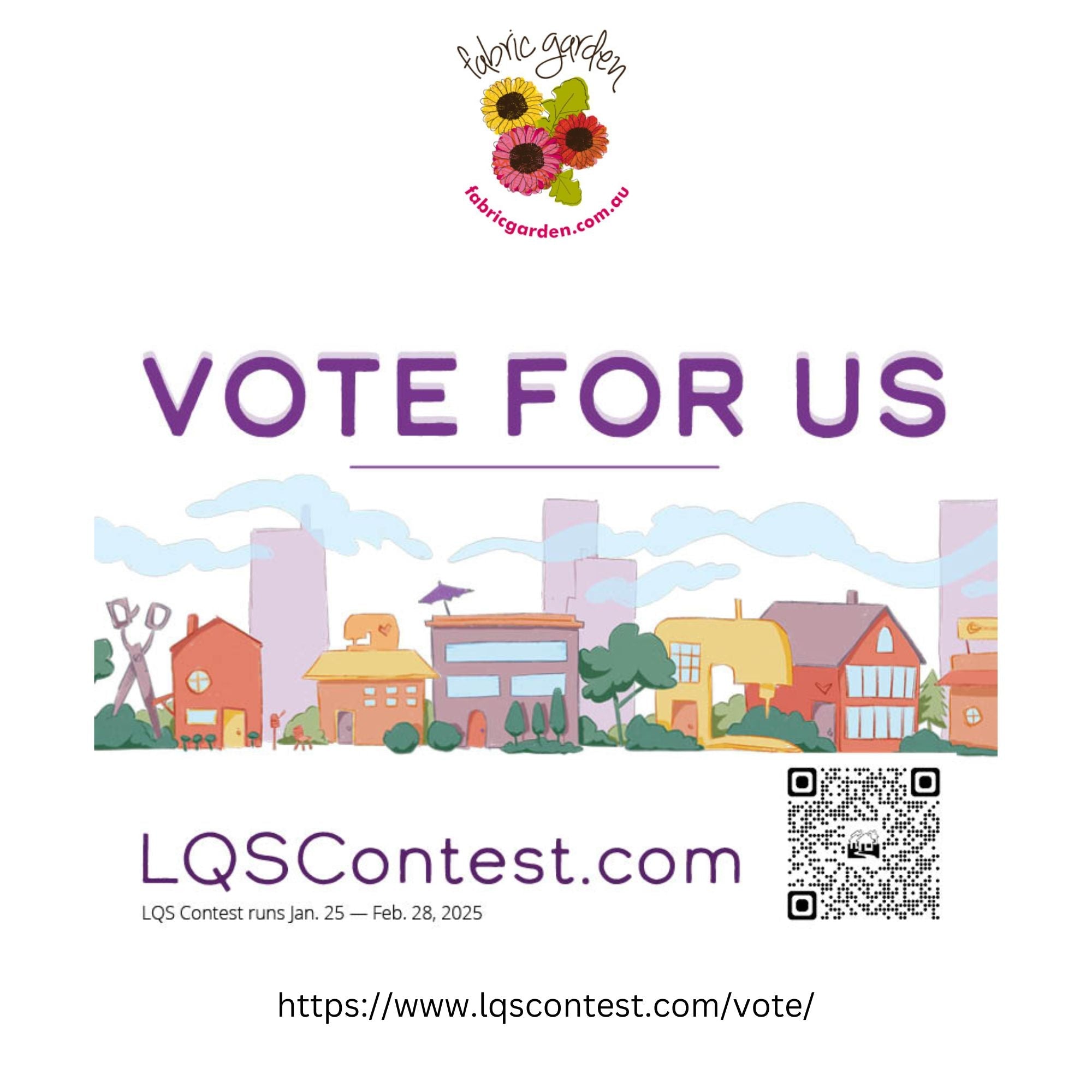2025 byAnnie Local Quilt Shop Competition - Vote for Fabric Garden Australia
