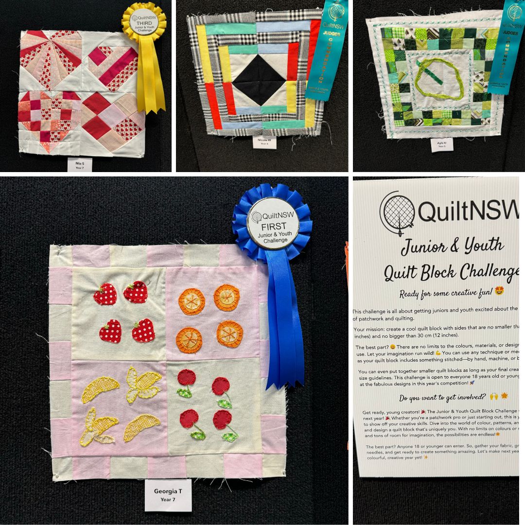 2024 Quilt NSW Juniot and Youth Block Challenge