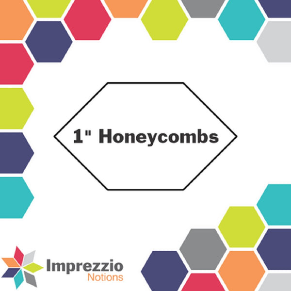Imprezzio: English Paper Piecing Honeycomb 1 Inch