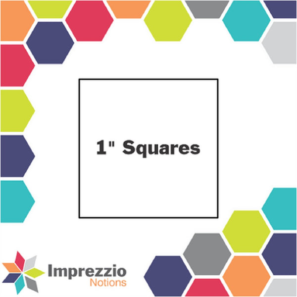 Imprezzio: English Paper Piecing Squares 1 Inch