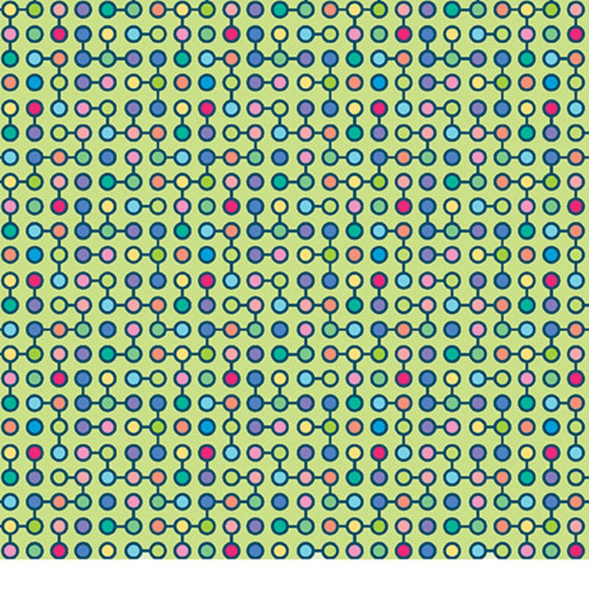 Zest Merriment Celadon by Modern Quilt Studio for BENARTEX 13570-43