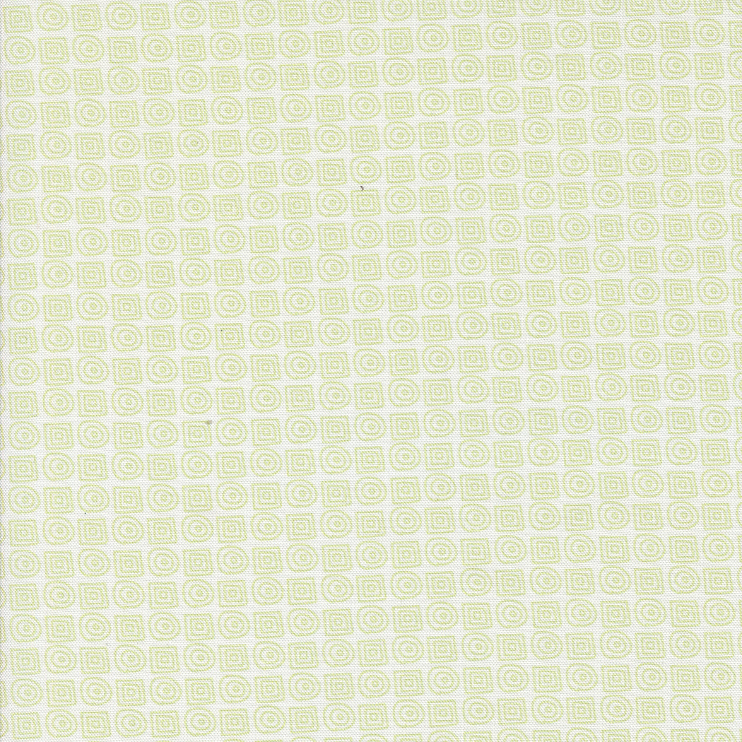 Jen Kingwell: Mixed Bag of Bonbons Geometric Maze White Green 18261 11