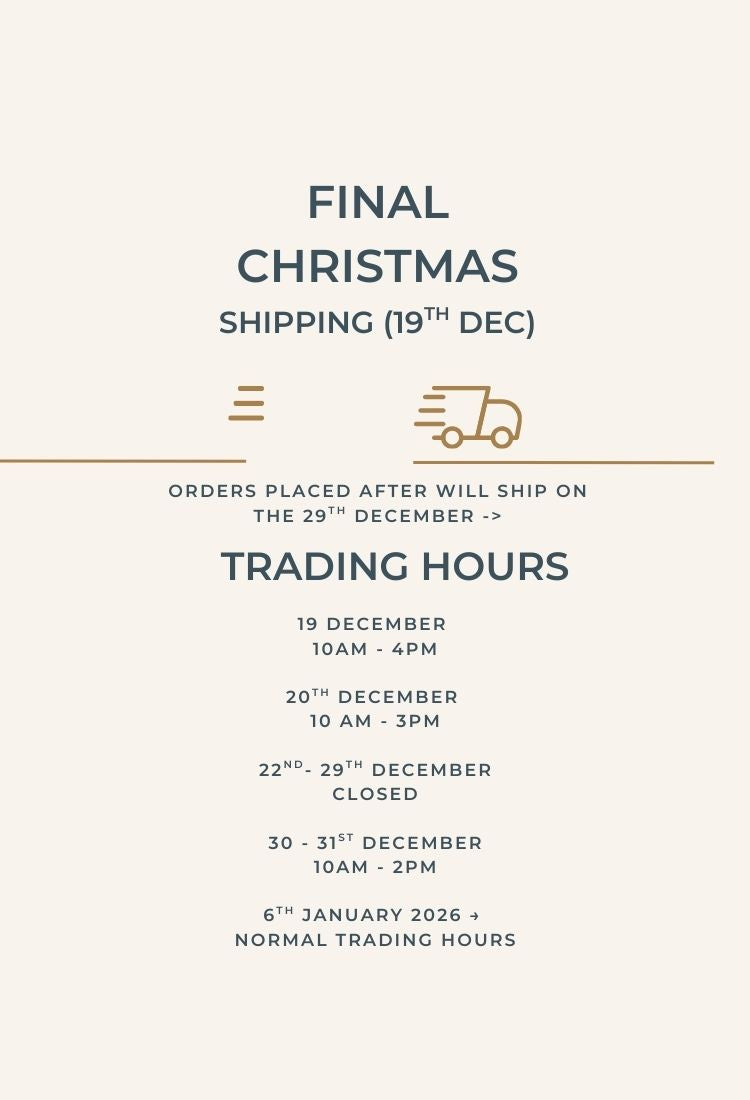 2025 Fabric Garden's Christmas trading hours