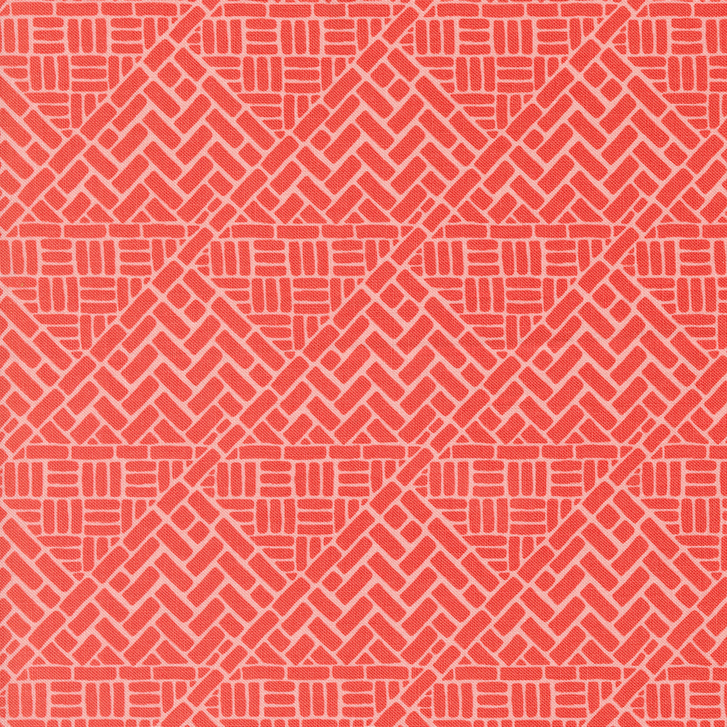 Tango - Kate Spain - Mosaic Tangerine 27338 12 - Moda Fabrics