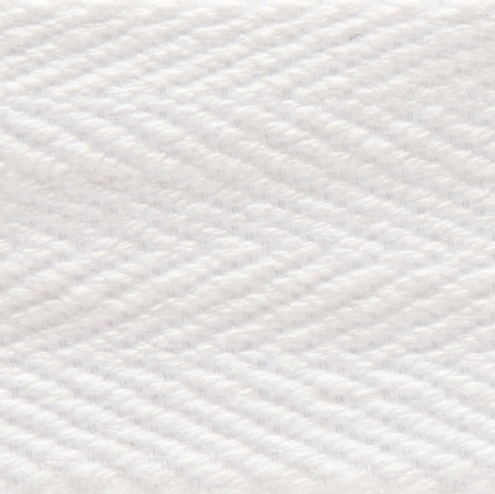 Birch Heading Tape Cotton 12mm OPTIC WHITE
