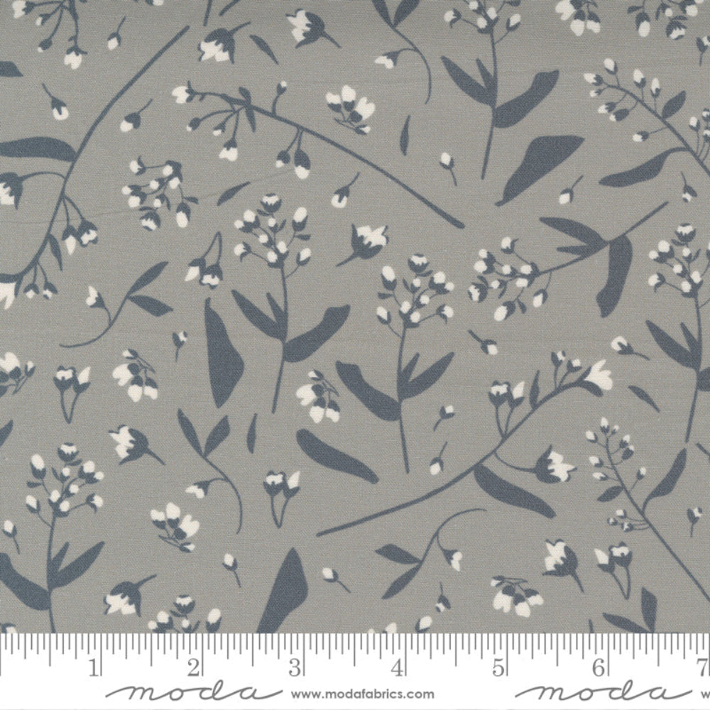 Through the Woods Flint Foraged Floral by Sweetfire Road for MODA