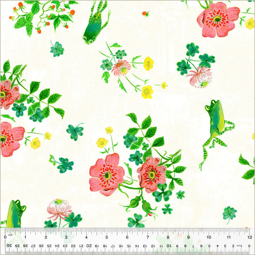 Heather Ross By Hand Frog Spring 54249D-1