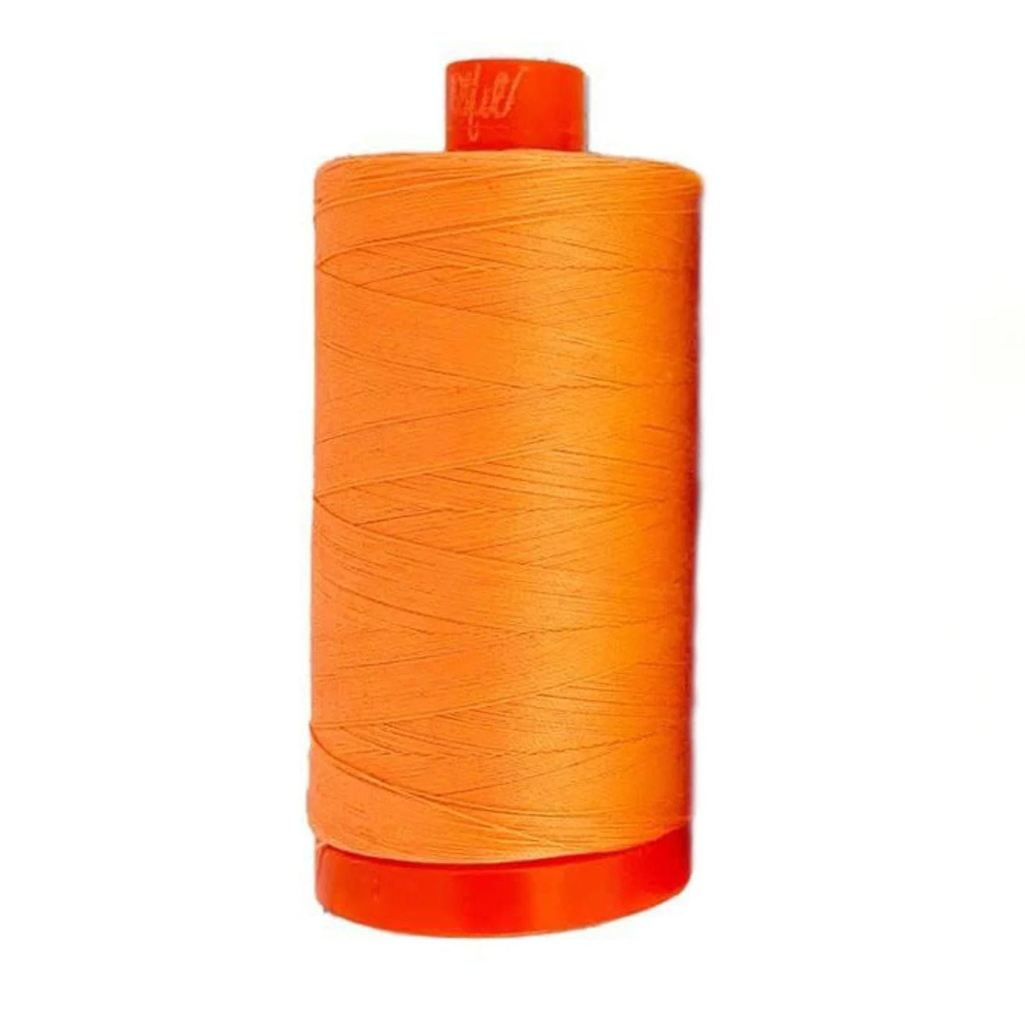 Aurifil Cotton Mako 7000 Neon Orange Thread Ne 50 1300m