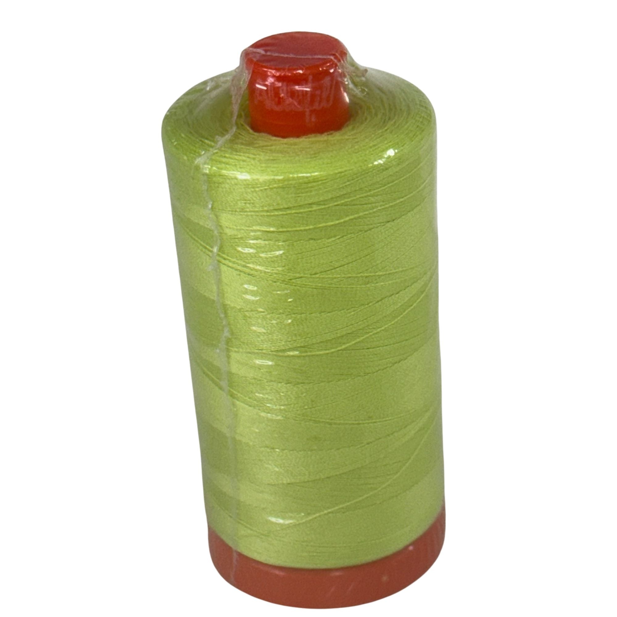 Aurifil Cotton Mako 7001 Neon Yellow Thread Ne 50 1300m