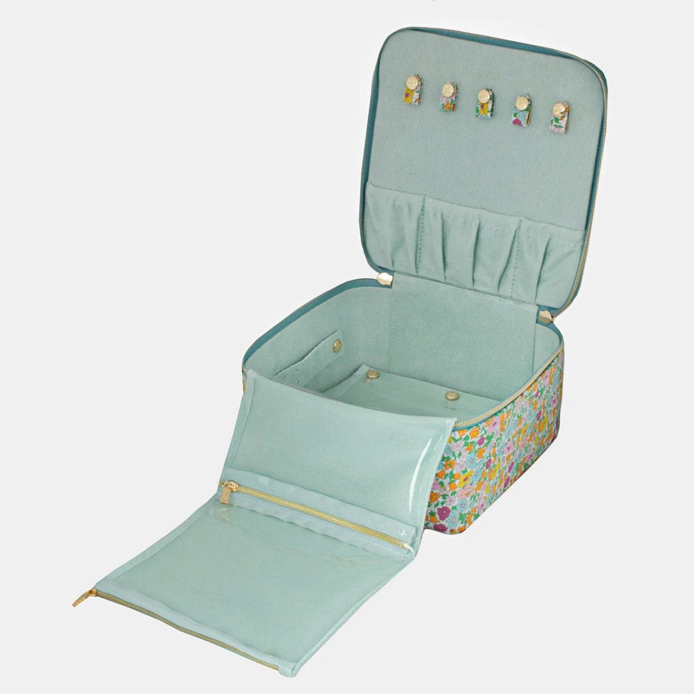 Liberty Jewellery / Sewing Cube Poppy LARGE
