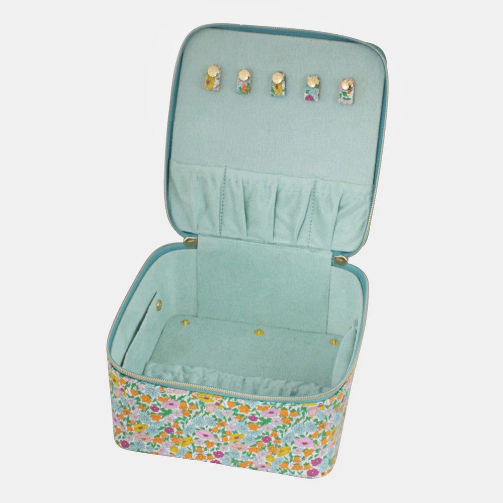 Liberty Jewellery / Sewing Cube Poppy LARGE