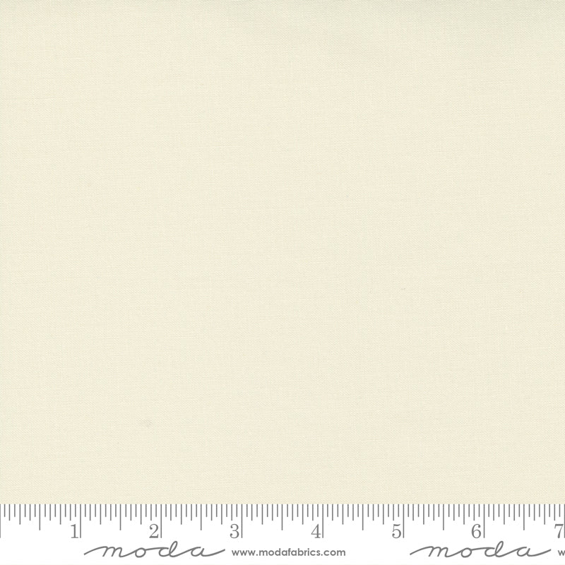 MODA Bella Solids Snow White 9900 11