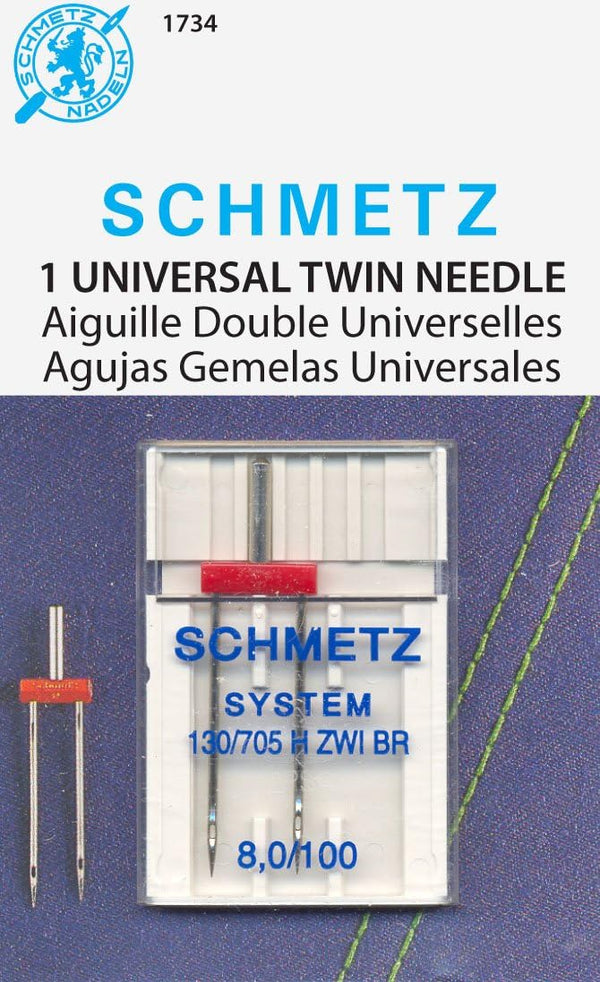 Schmetz CD Twin Wide Sewing Machine Needles