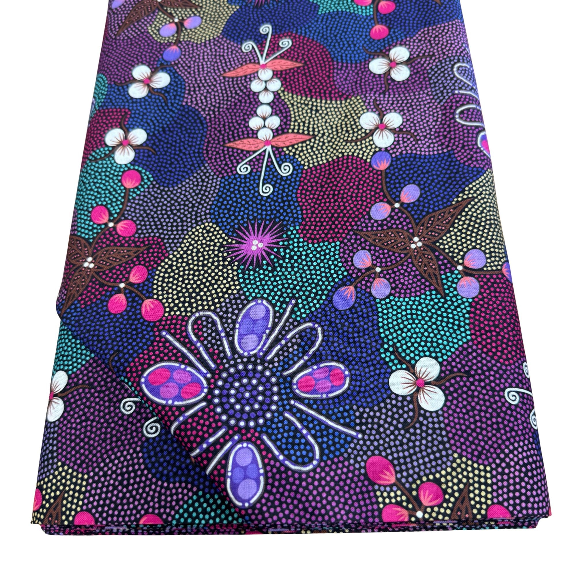 Aboriginal Design: Bush in Purple by Tanya Price