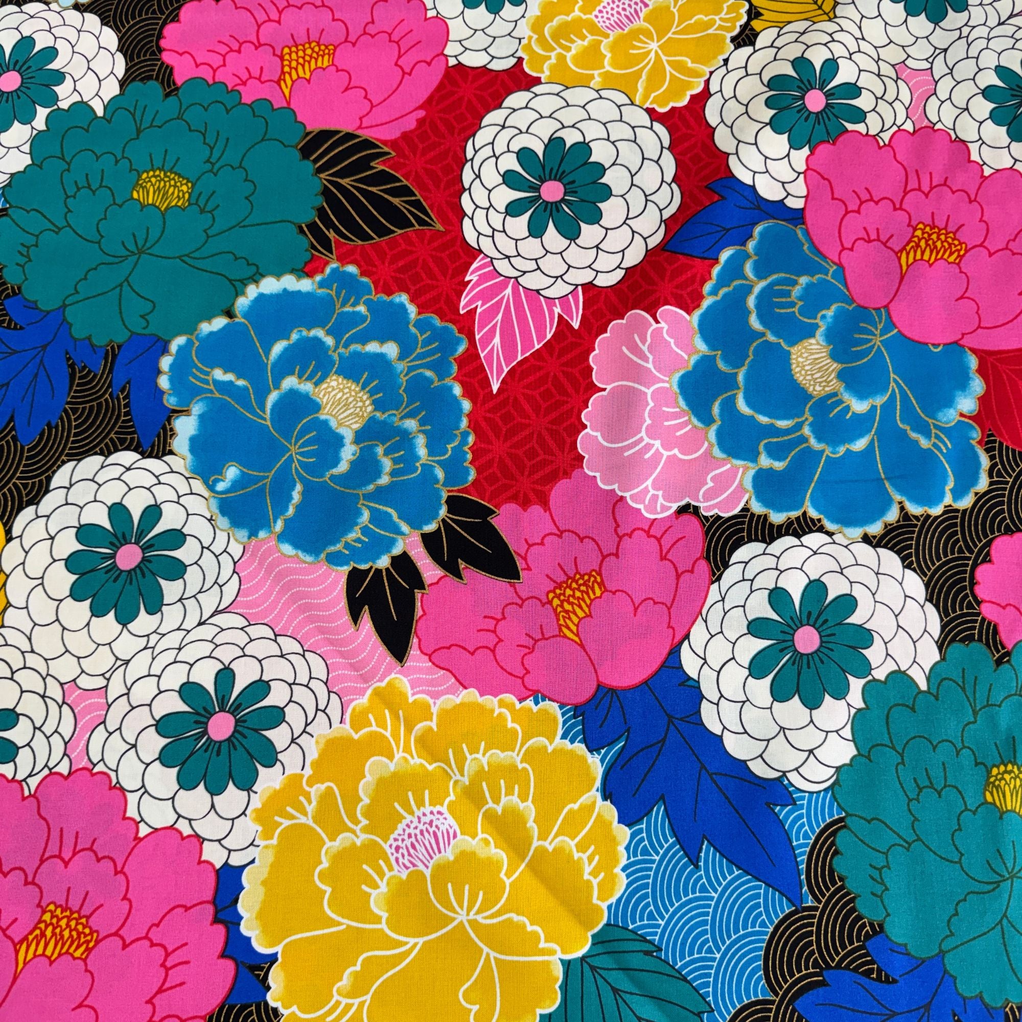 Alexander Henry Fabrics: Nicoles Prints - Tokyo Mum 8873A