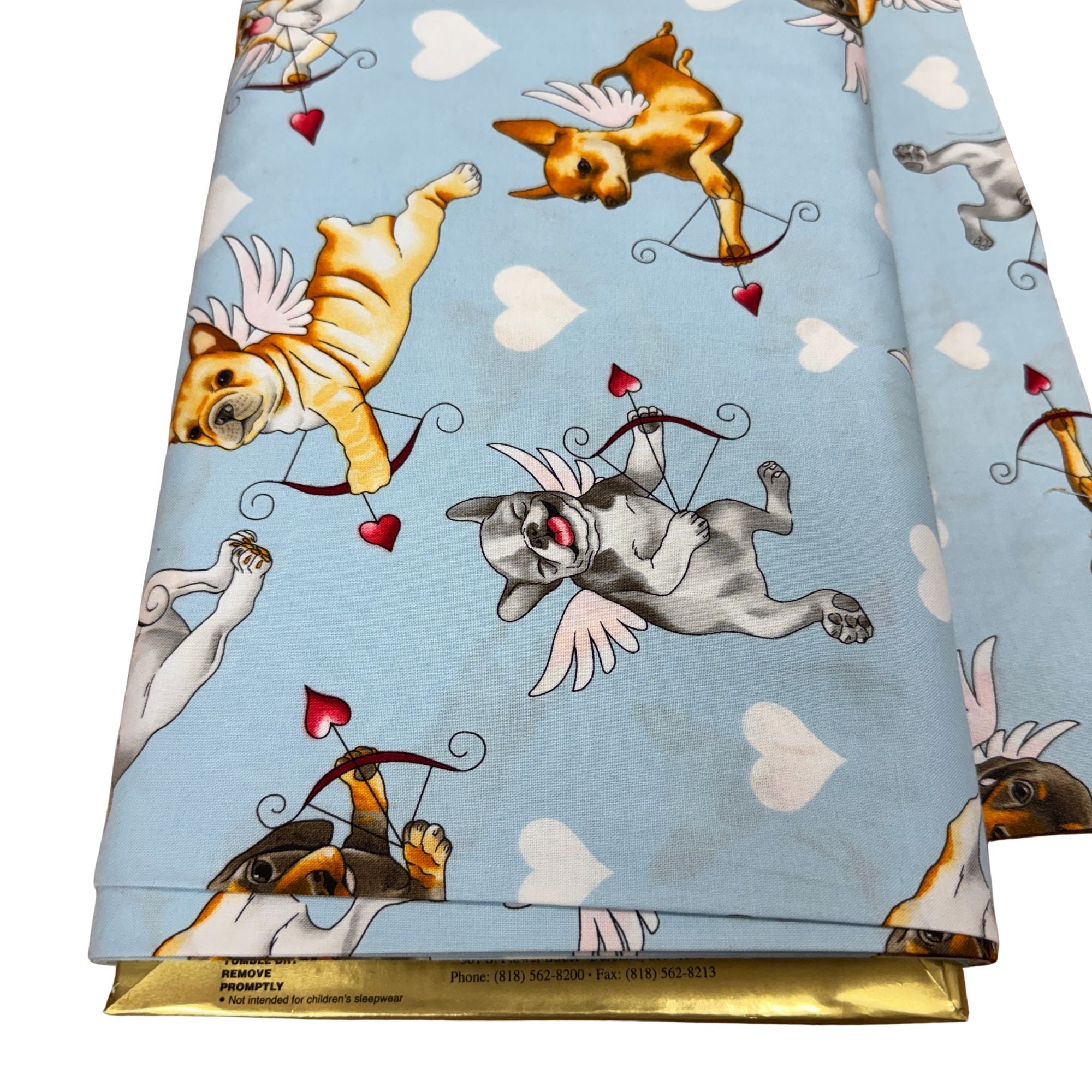 Alexander Henry Puppy Love on Blue DE8851 BOLT