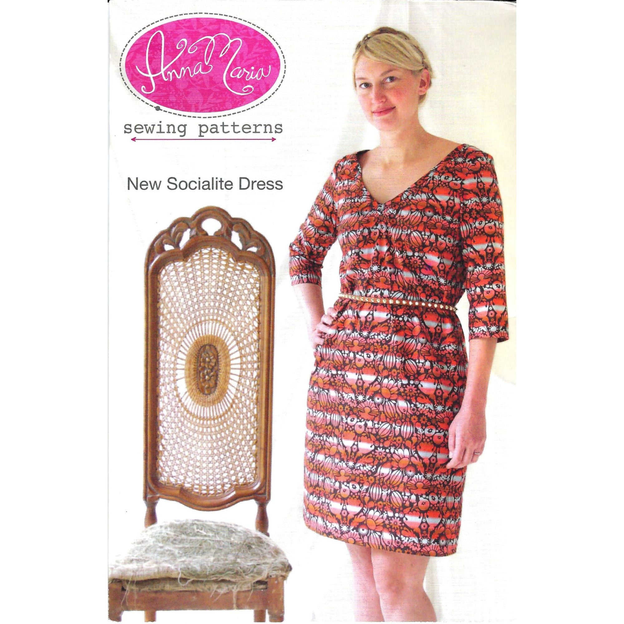 Anna Maria Horner Pattern: New Socialite Dress Pattern