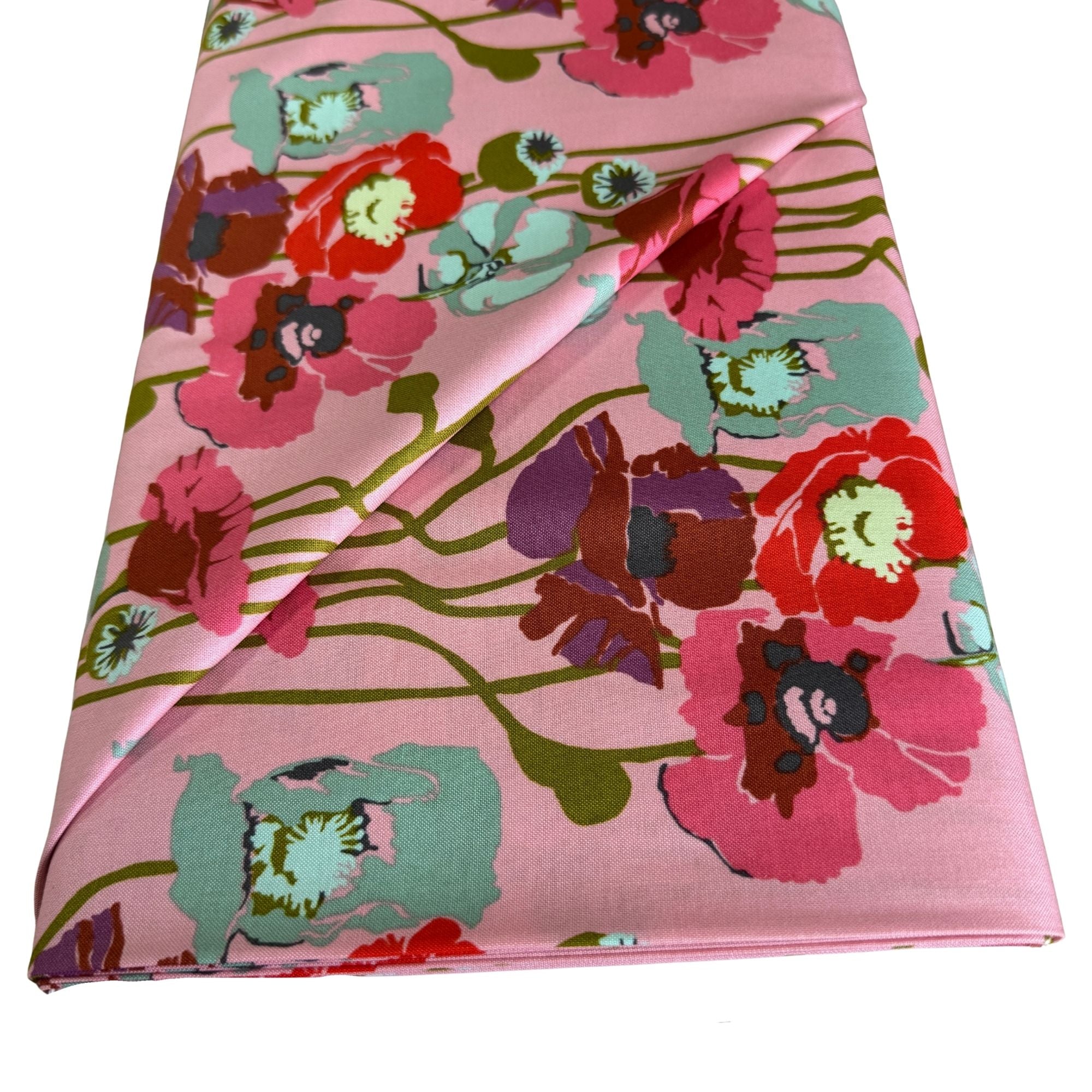 Anna Maria Textiles: Overdressed Pouring Poppies Haze AMT151-23V