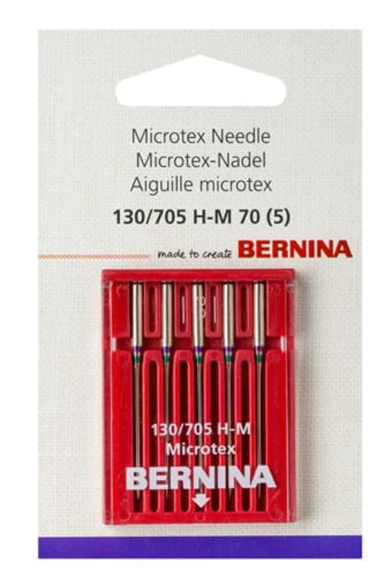 Bernina Microtex Sewing Machine Needles 70/10
