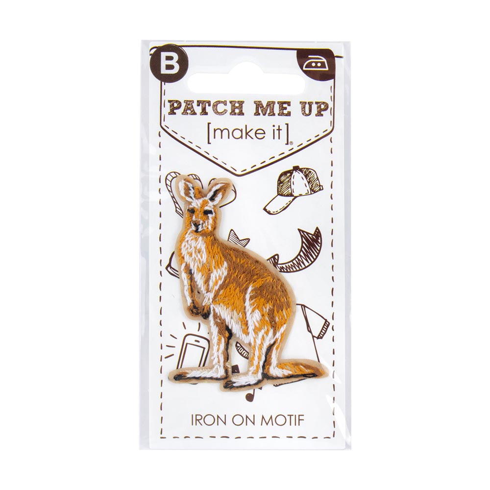 Make It Iron-on Kangaroo Patch