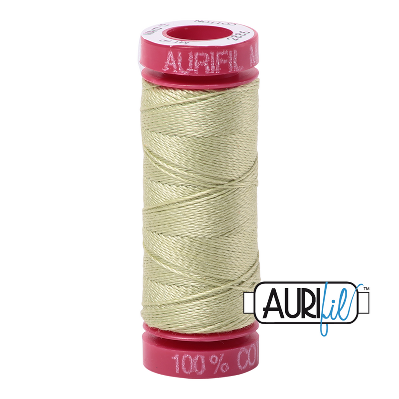 Aurifil Cotton Mako 2886 Light Avocado Green Thread Ne 12 50m
