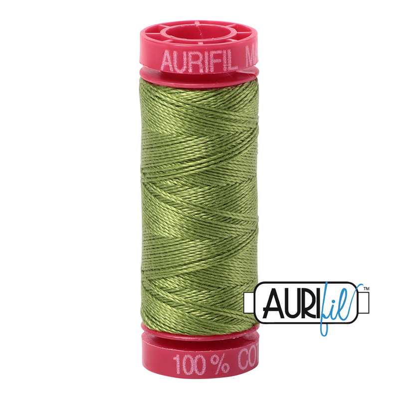 Aurifil Cotton Mako 2888 Fern Green Thread Ne 12 50m