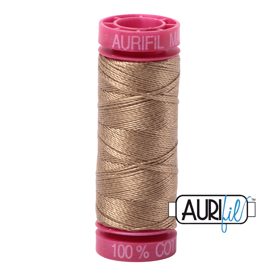 Aurifil Cotton Mako 6010 Toast Thread