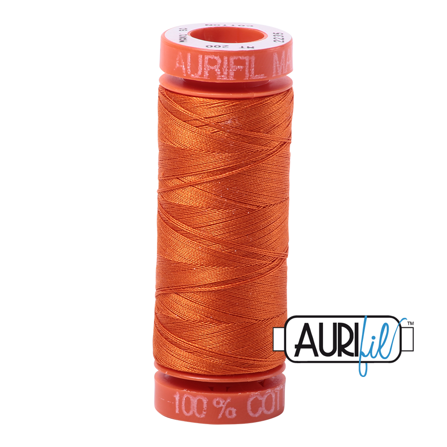 Aurifil Cotton Mako 2235 Orange Ne 50 200m