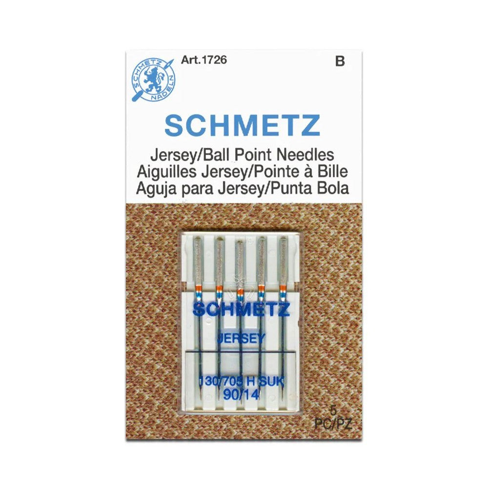 Schmetz Ball Point Sewing Machine Needles 90/14