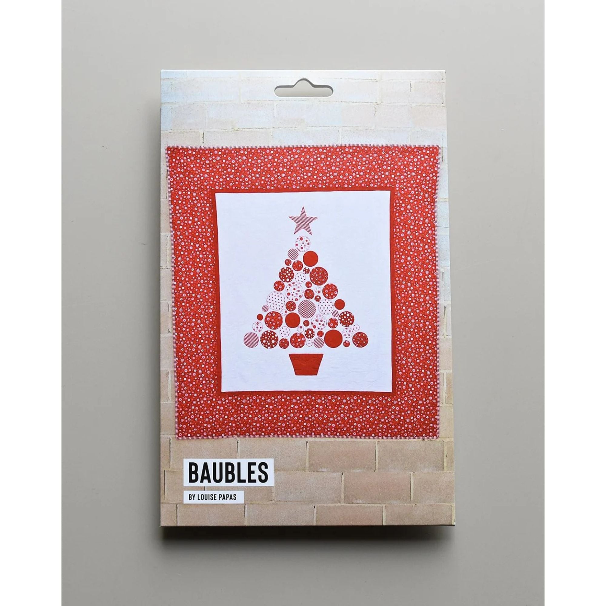 Louise Pappas: Baubles Quilt Pattern Only