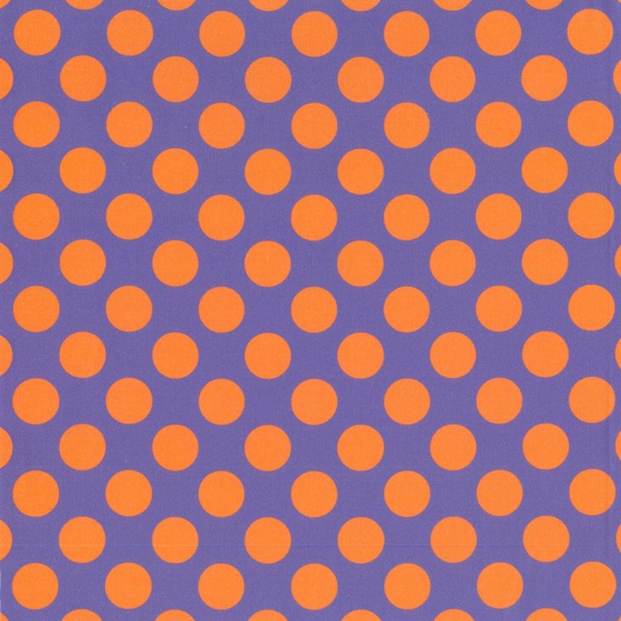 Blockstar Fabrics - Circus - 3/4 Inch Spot Retro Pink Blue BF-23