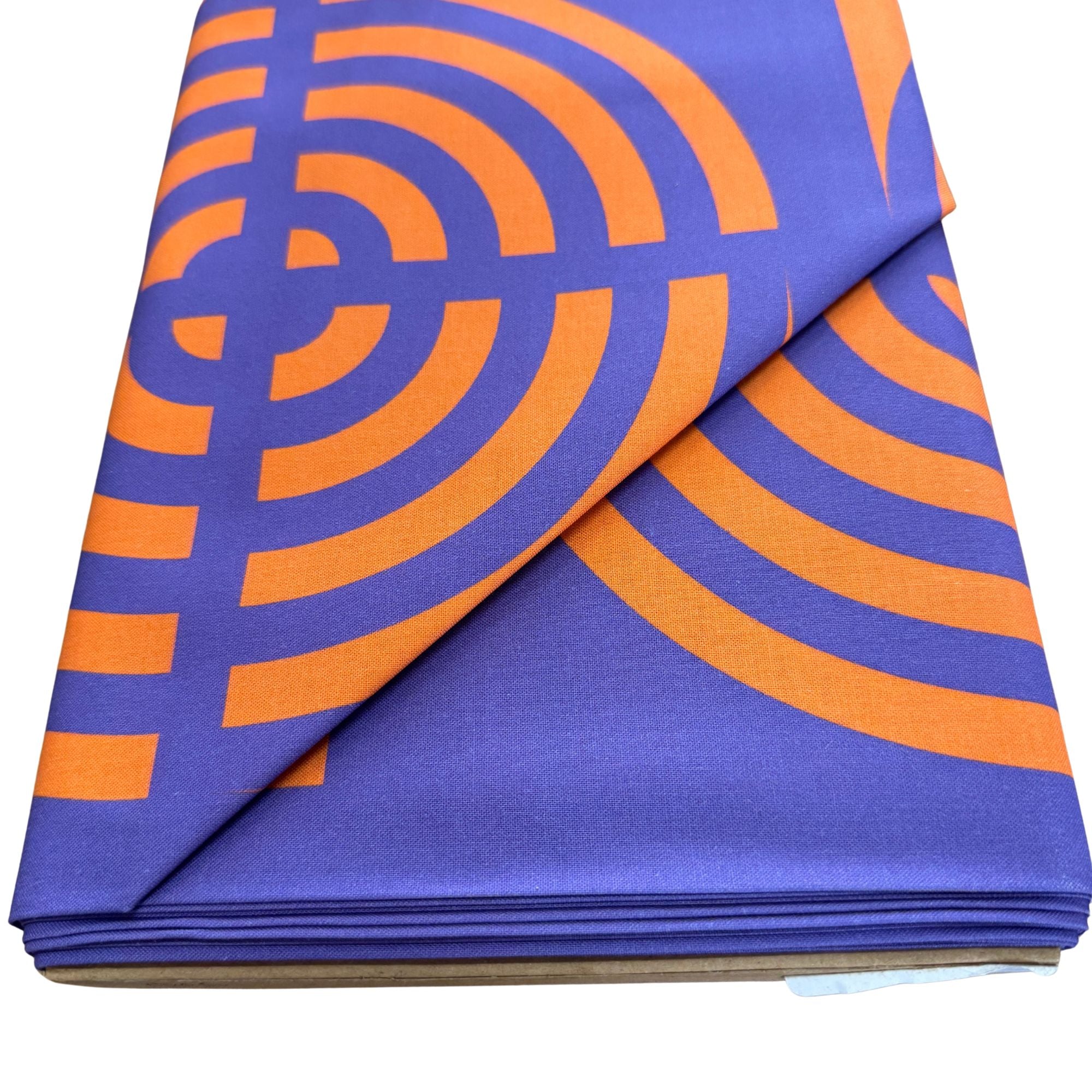 Blockstar Fabrics - Circus - 1/2 Inch Circle Block Retro Pink Blue BF-7