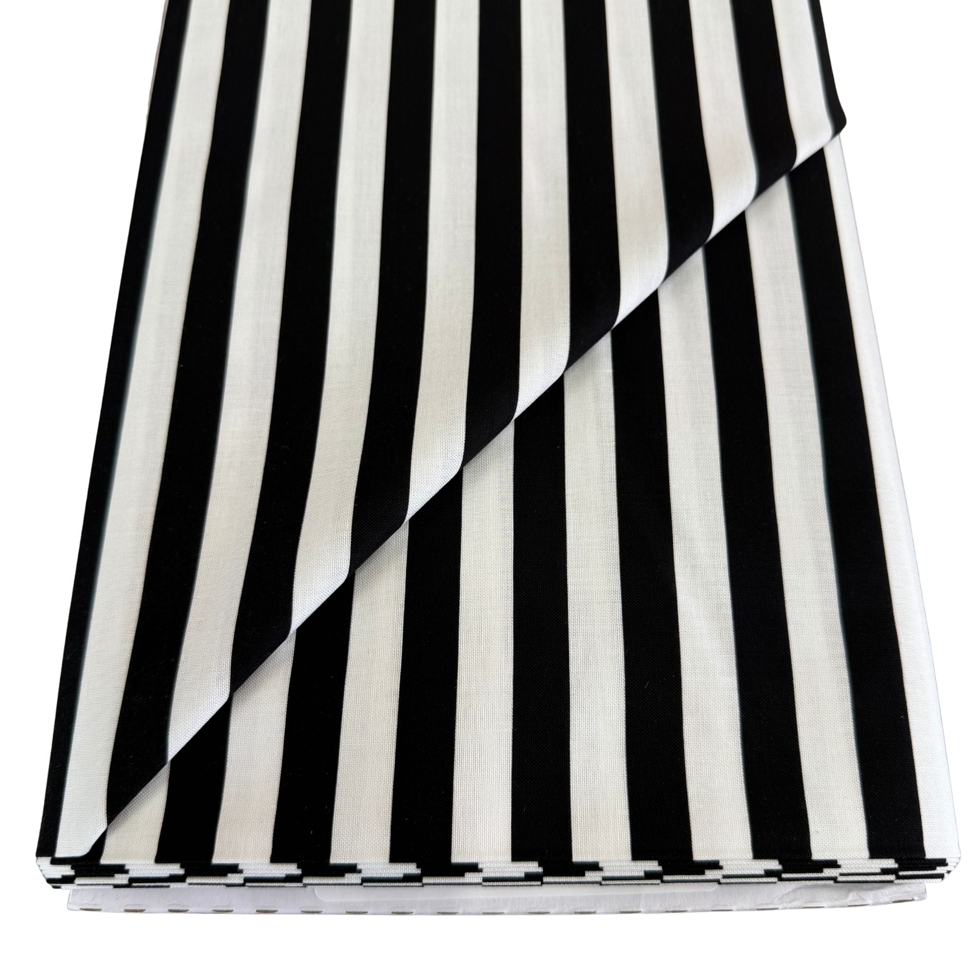 Blockstar Fabrics - Circus - 1/2 Inch Tent Stripe Black BF-84 BOLT