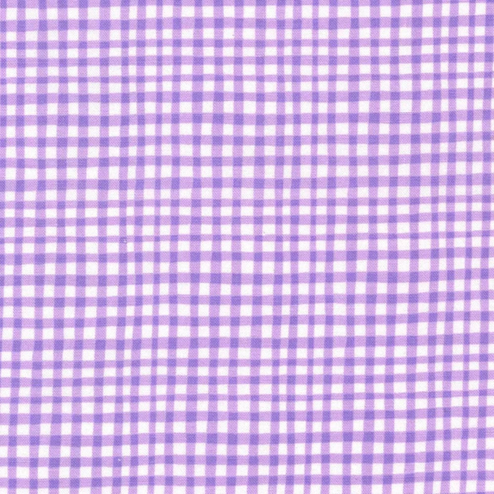 Gingham Play in Lilac Michael Miller Fabrics CX7161LILAC