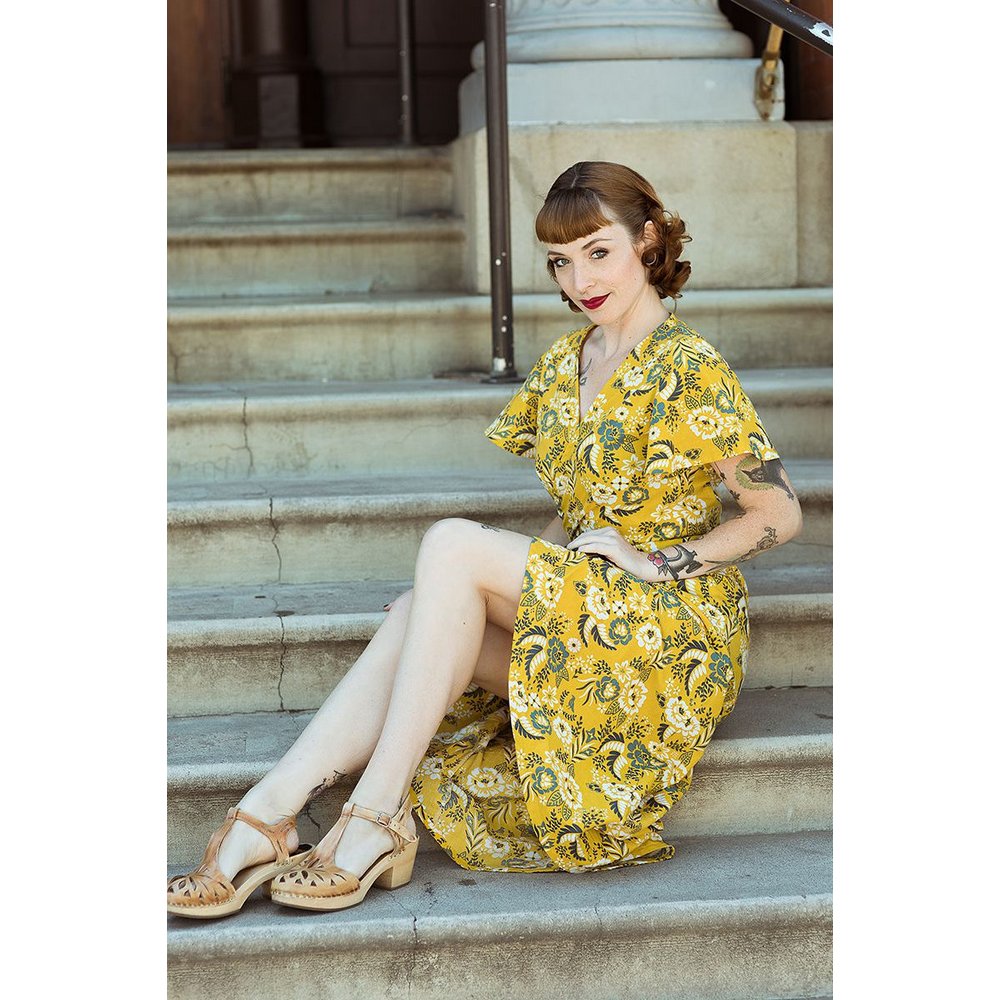 Sew to Grow Sewing Pattern: CharliAnne Wrap Dress