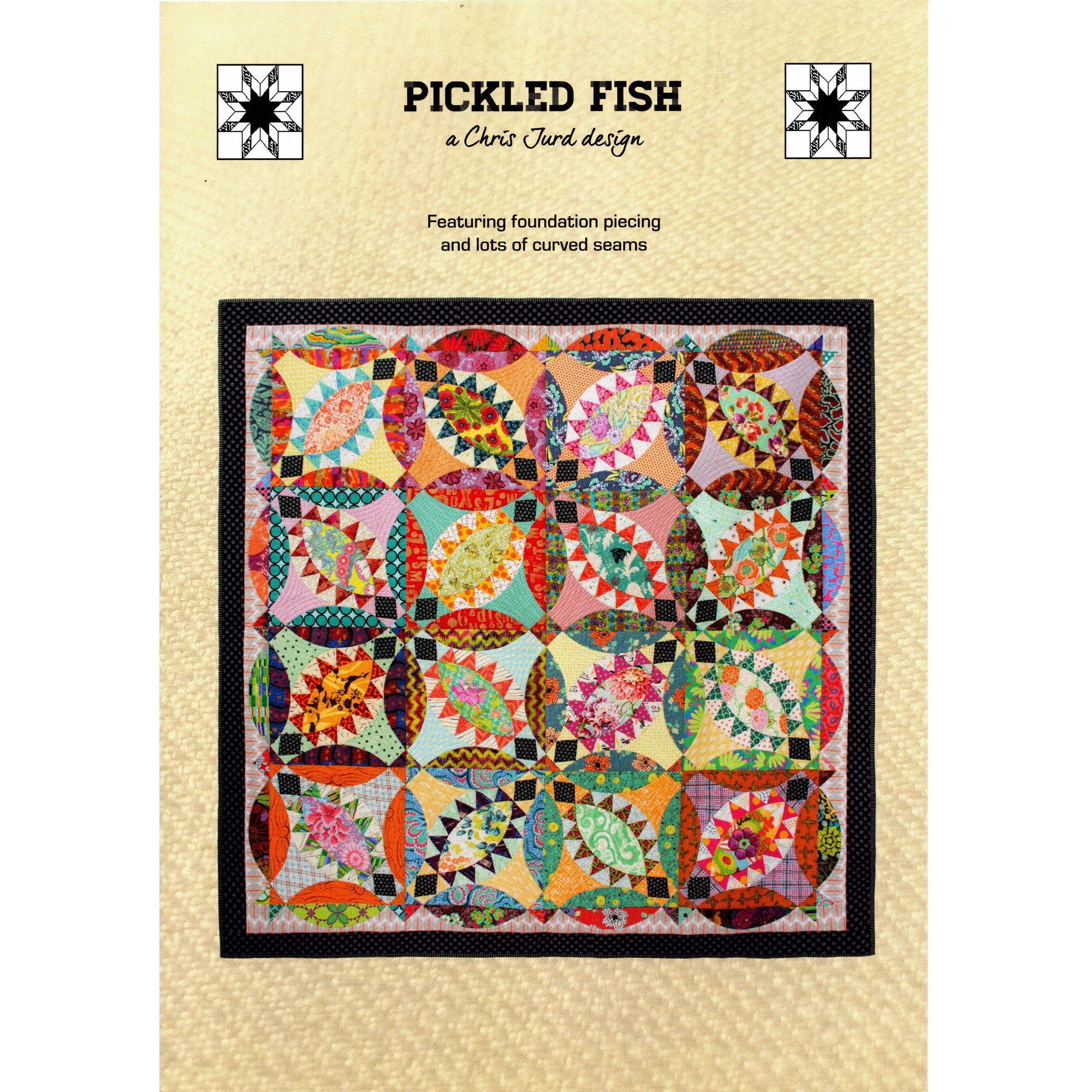 Chris Jurd Designs - Pickled Fish Quilt Pattern CJ002