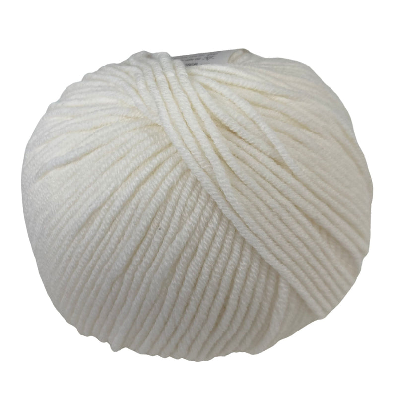 Cleckheaton SuperFine Merino Yarn 8 Ply 06 White