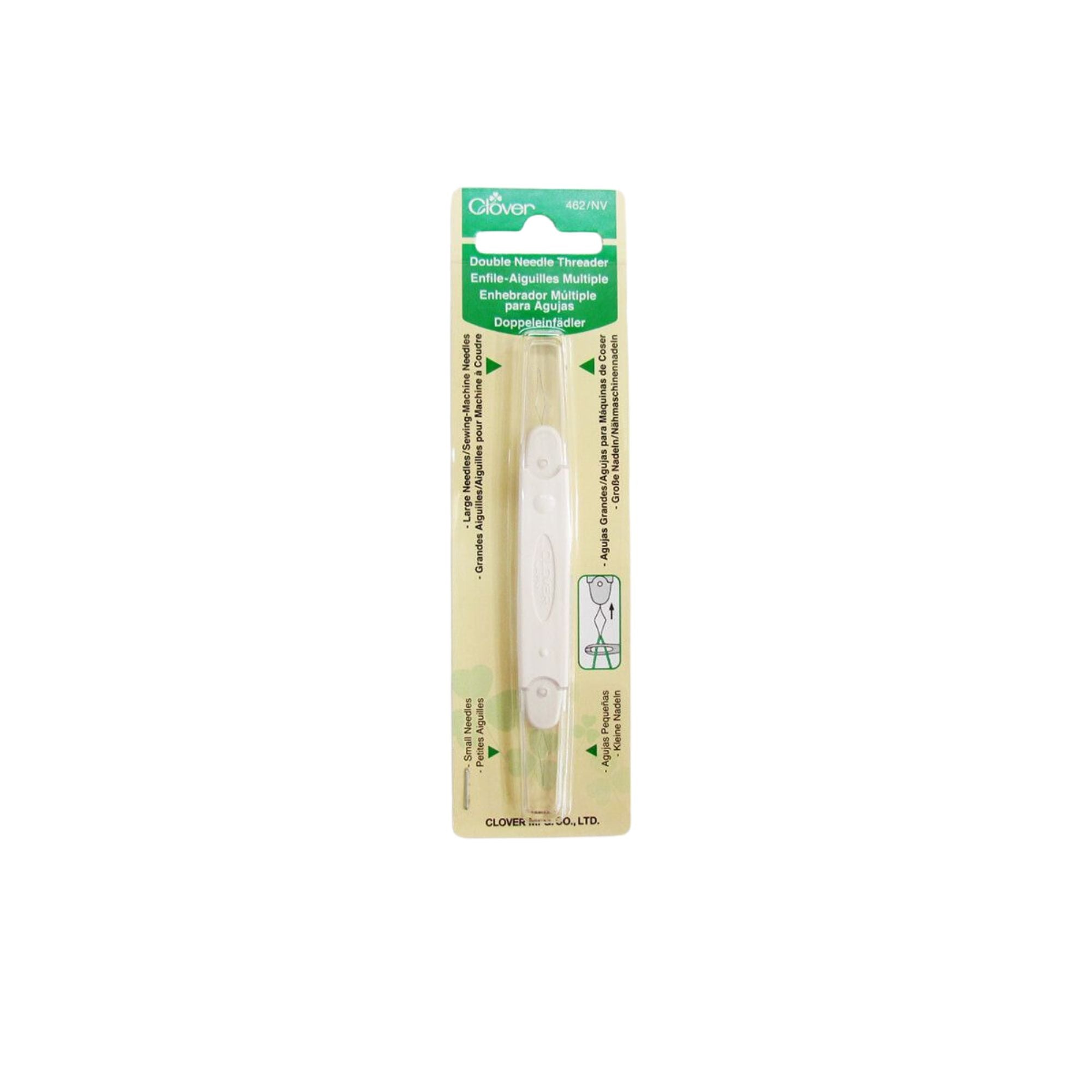 Clover Double Needle Threader 462/NV