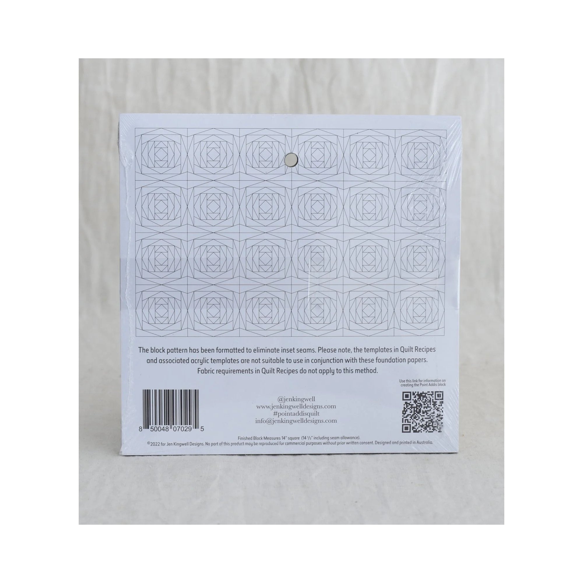 Jen Kingwell Designs: Point Addis Foundation Papers Only