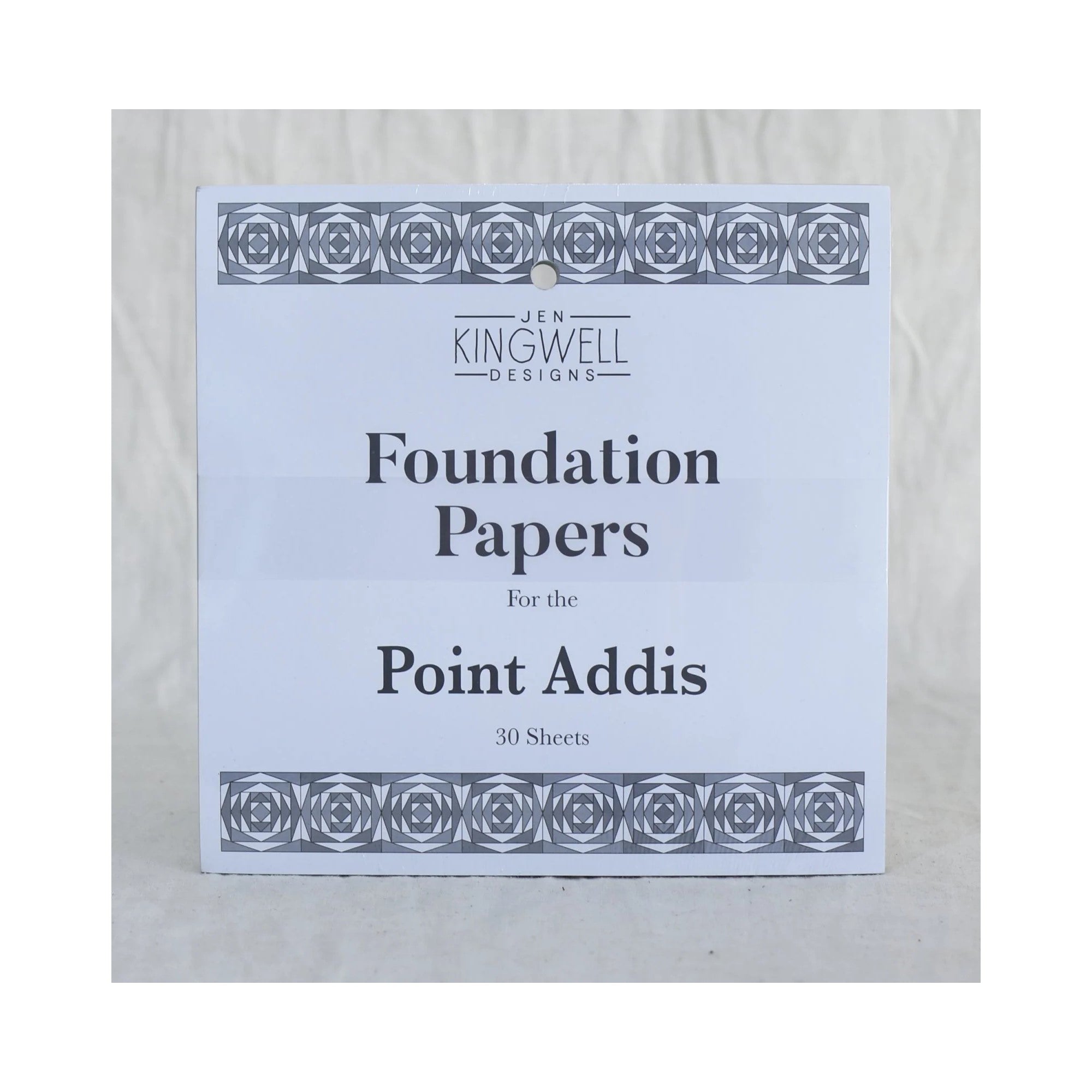 Jen Kingwell Designs: Point Addis Foundation Papers Only