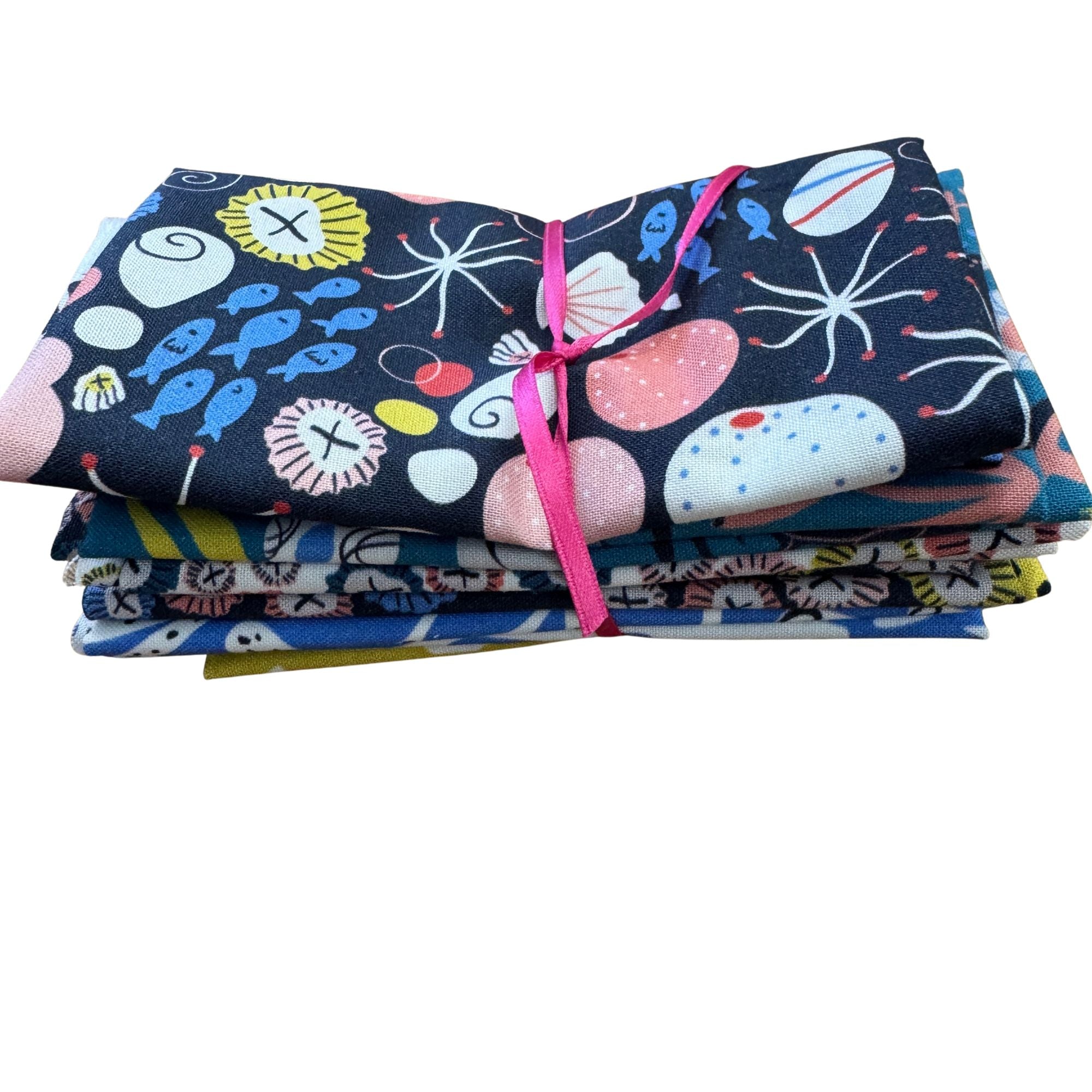 Fat Eighth Bundle: Rockpool by Rosalind Maroney for Dashwood Studios 6 pcs
