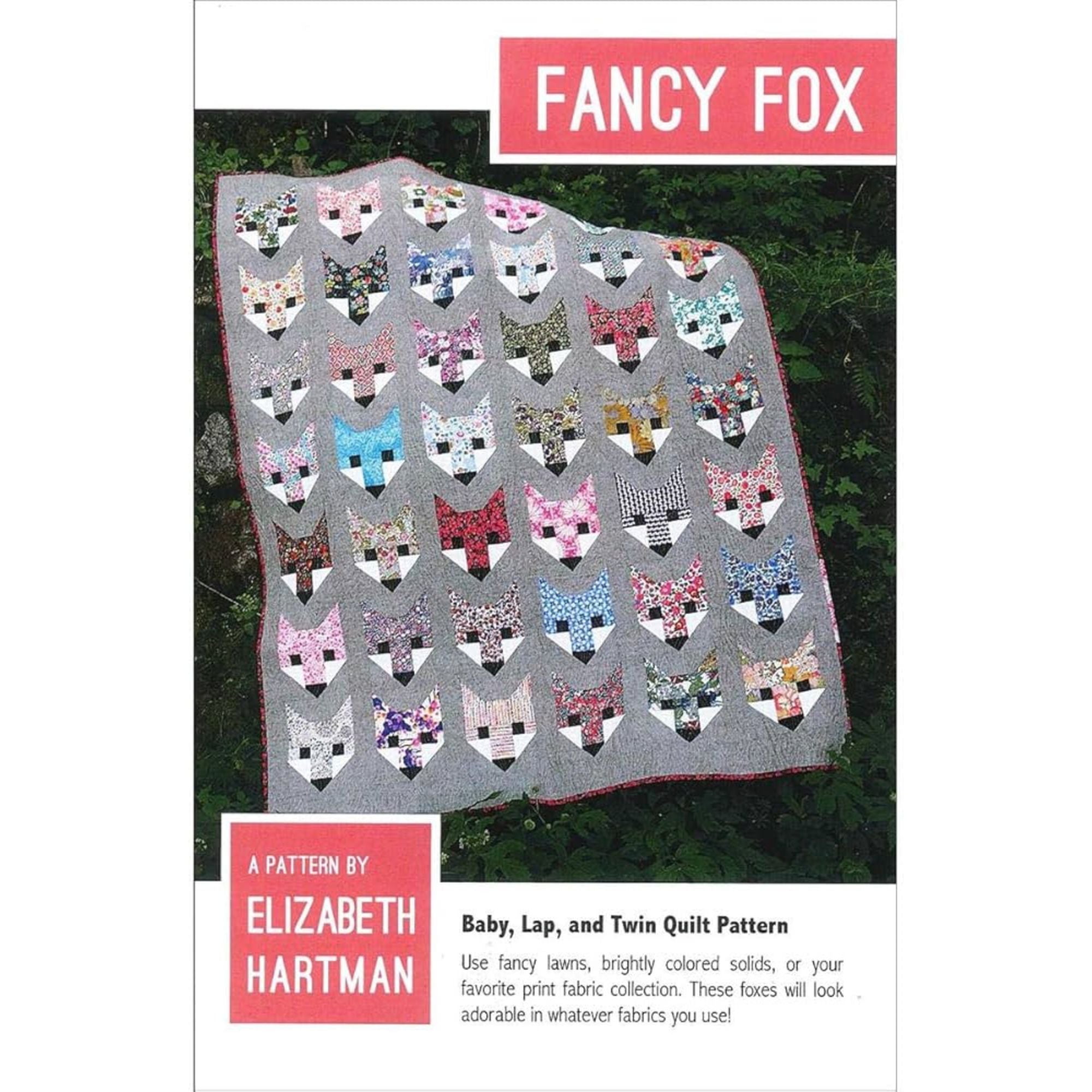 Elizabeth Hartman: Fancy Fox Quilt Pattern