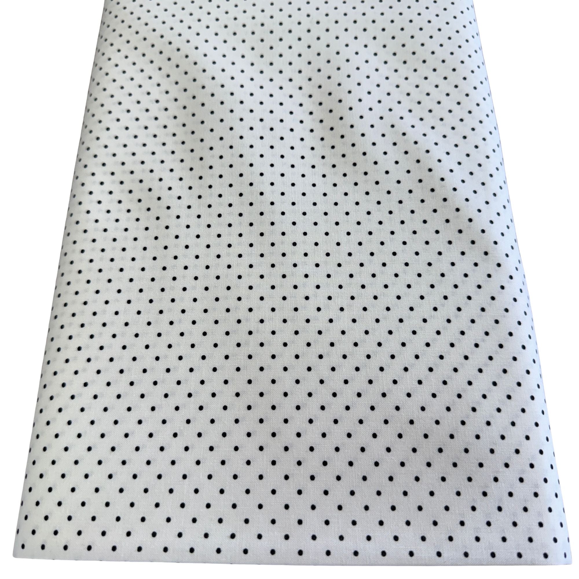 Essential Dots for Moda Fabrics White Black 8654 57 BOLT