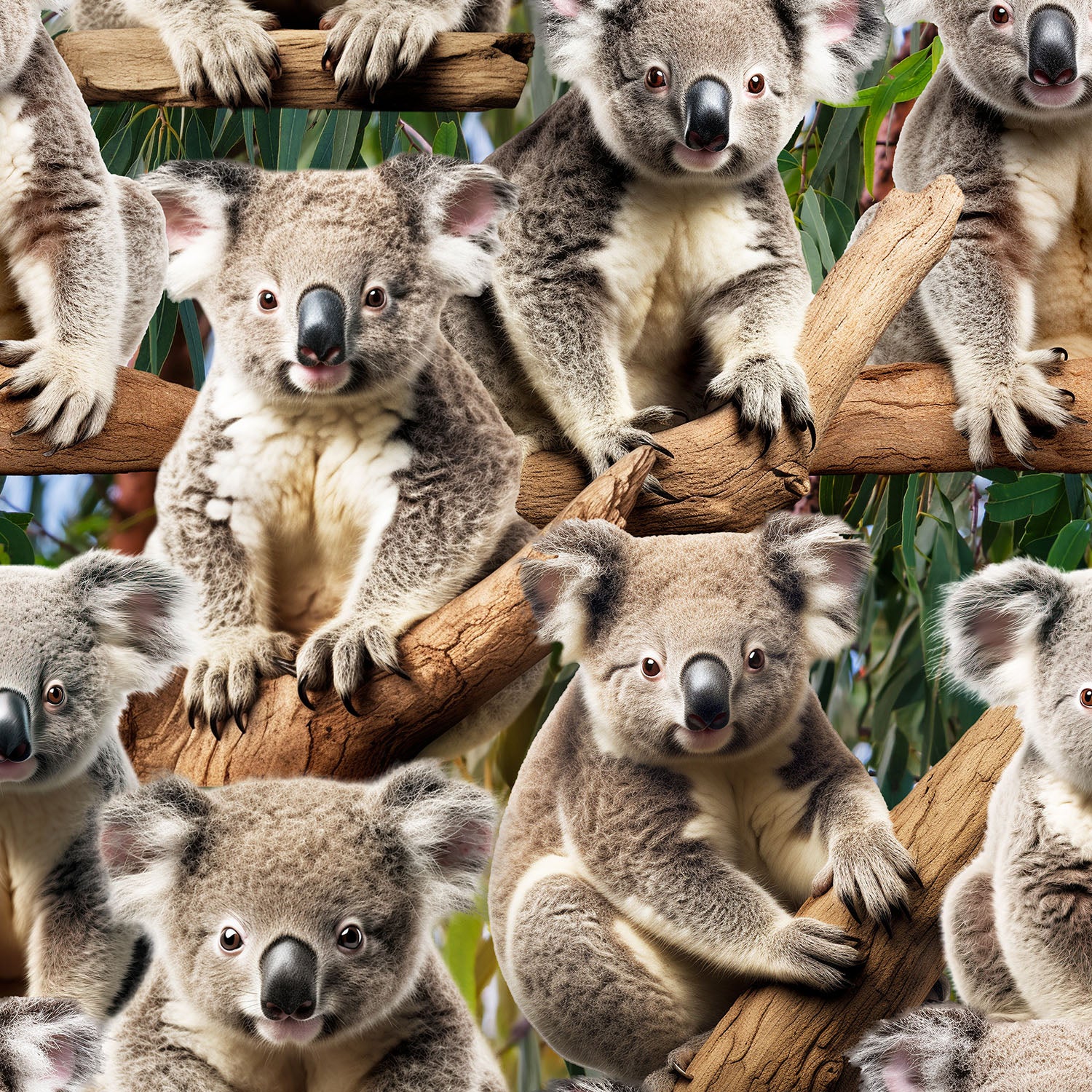 Wildlife Reserve Koalas 4082F