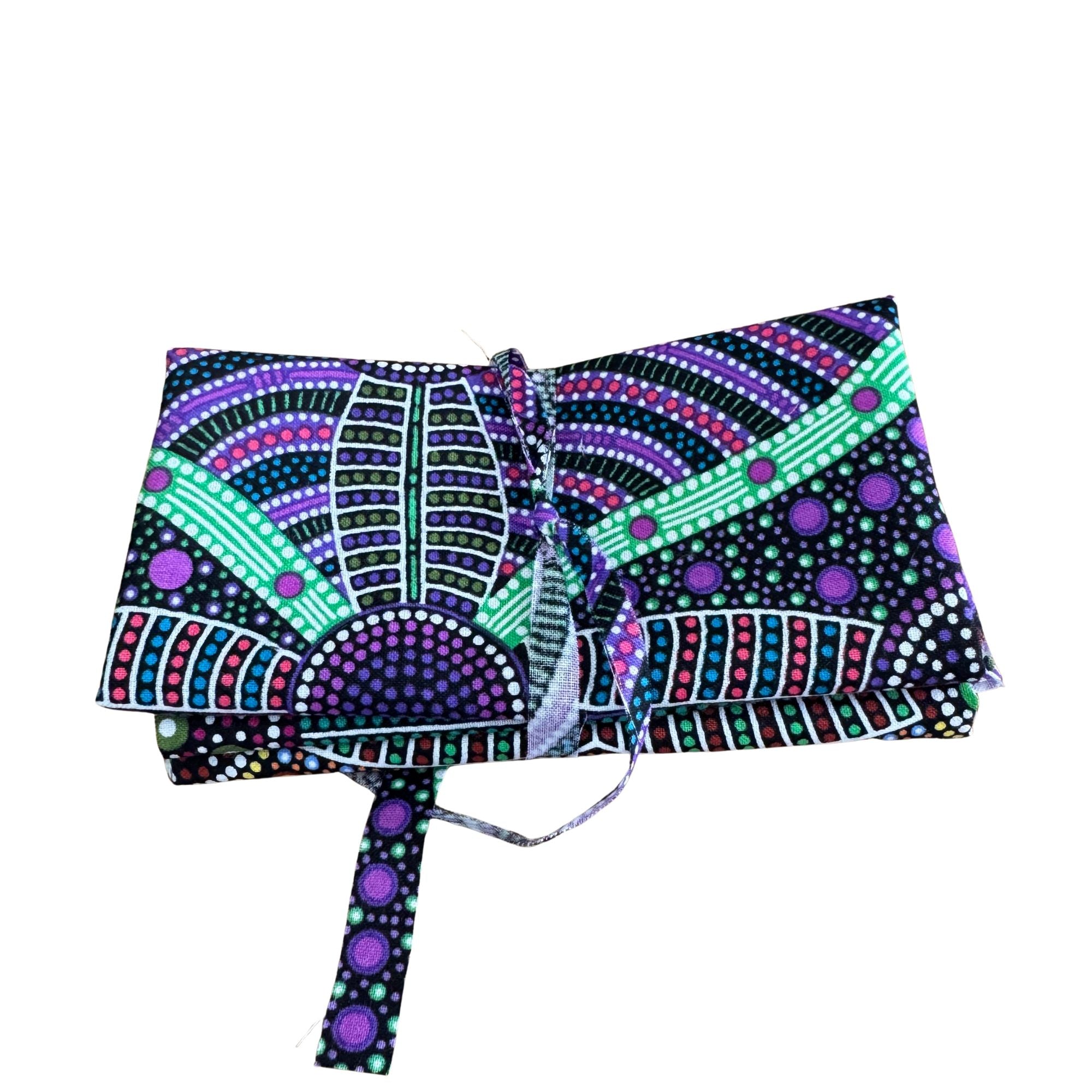 Fat Eighth Bundle: Aboriginal Design Cross Seeds by Cindy Wallace 3 pc