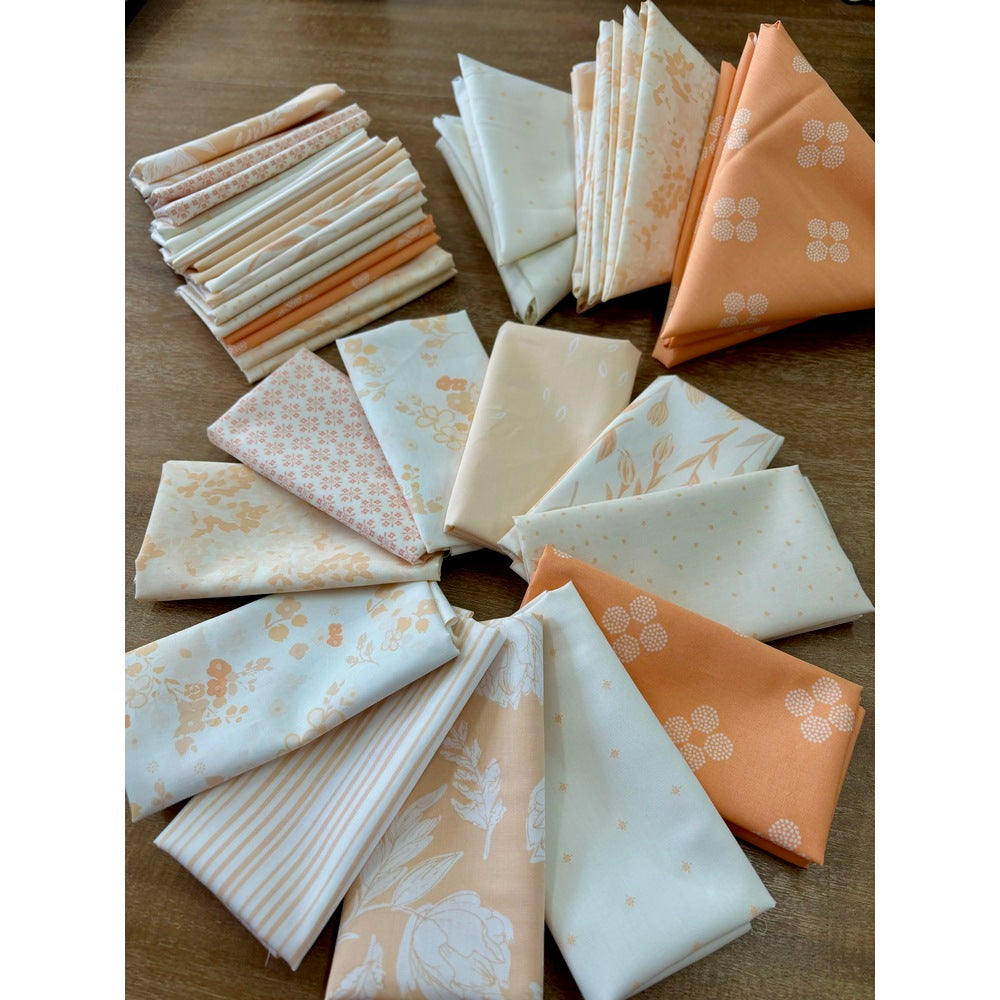 Fat Eighth Bundle: Nectarine Fusion Art Gallery Fabrics 10pcs