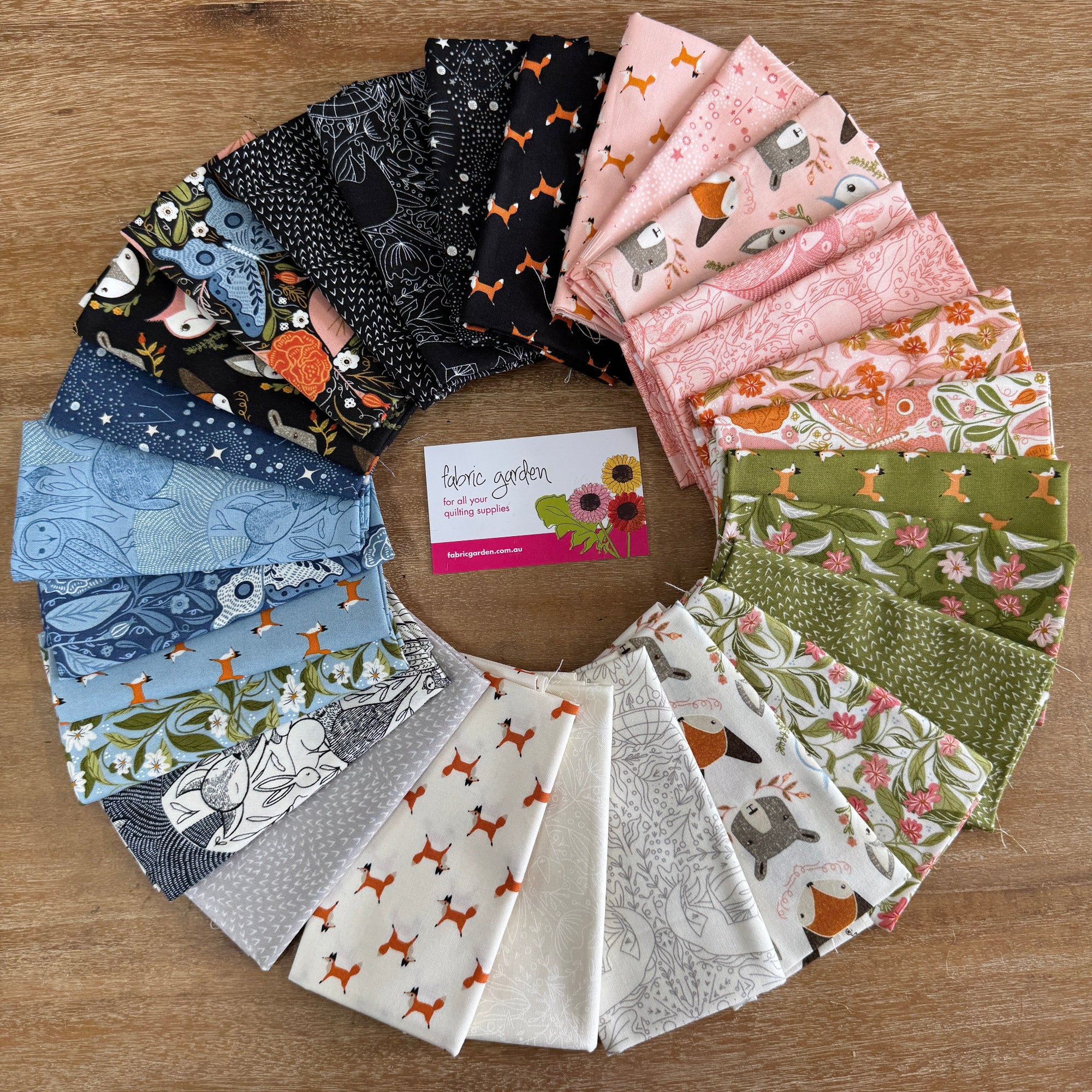 Fat Eighth Bundle: Woodland Wonder by Gingiber MODA 28 pcs