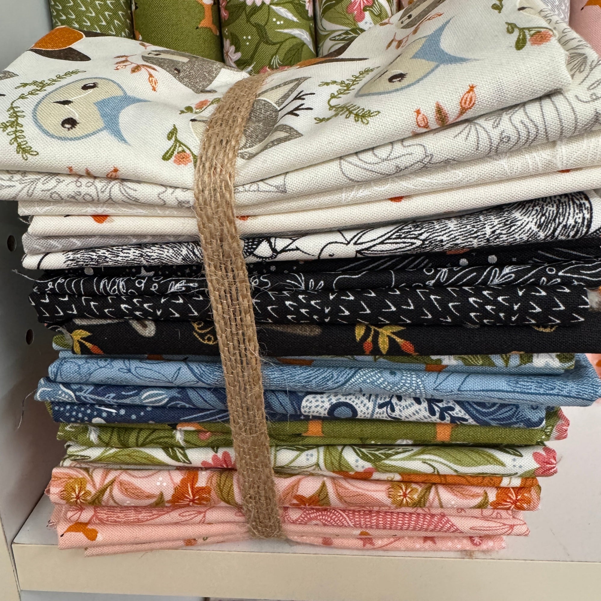Fat Eighth Bundle: Woodland Wonder by Gingiber MODA 28 pcs