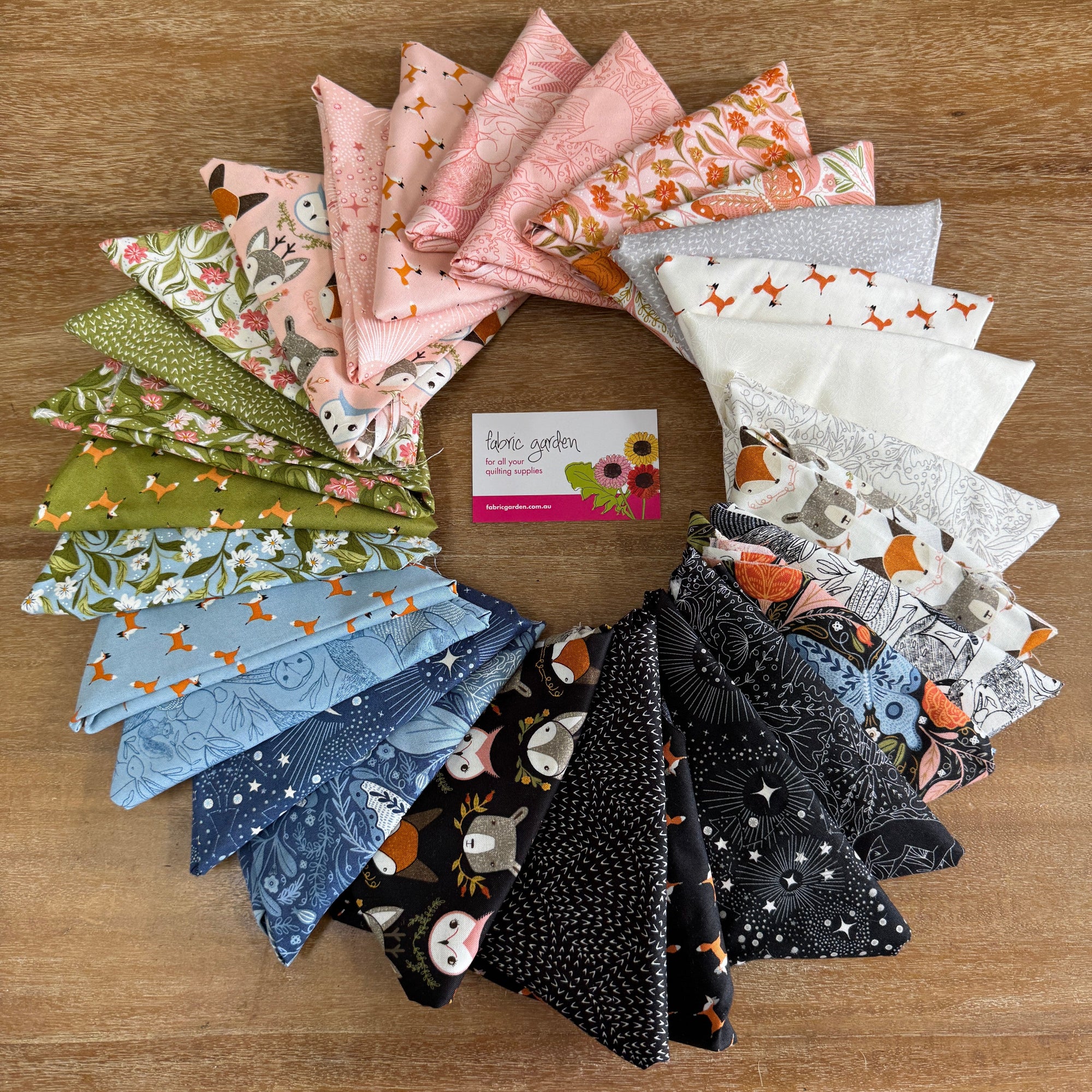 Fat Quarter Bundle: Woodland Wonder by Gingiber MODA 28 pcs