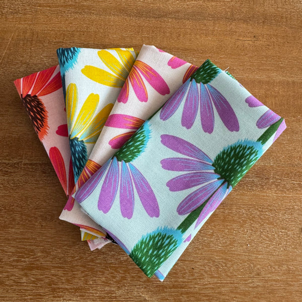 Fat Eighth Bundle: Echinachaes by Anna Maria Horner for FreeSpirit Fabrics 4pc